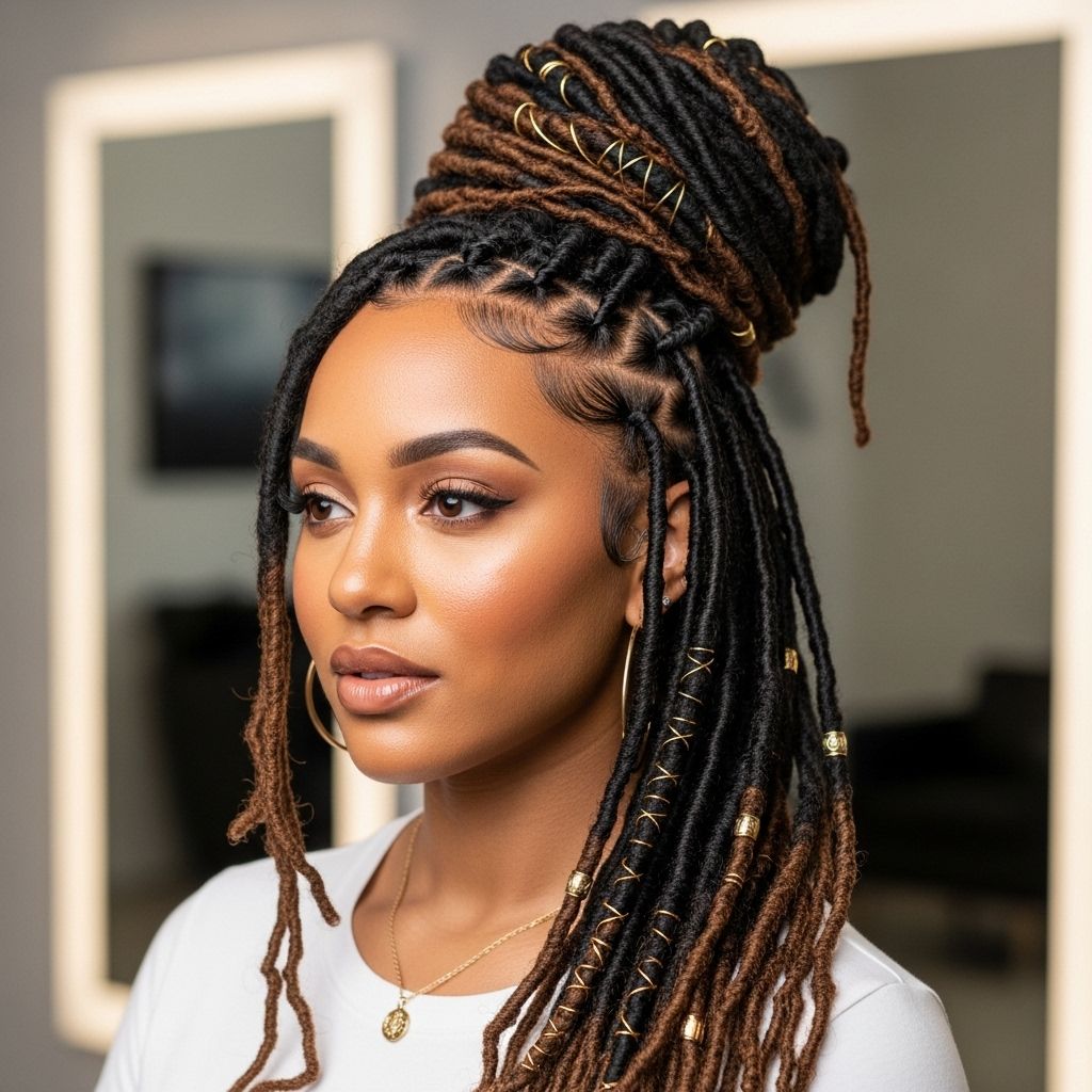 Everything you need to know about faux locs, from styling options to upkeep and the pros and cons of going faux instead of permanent.