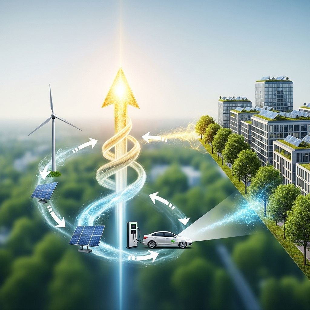 Positive feedback loops may rapidly drive the shift to a low-carbon future by reinforcing social, economic, and technological change.