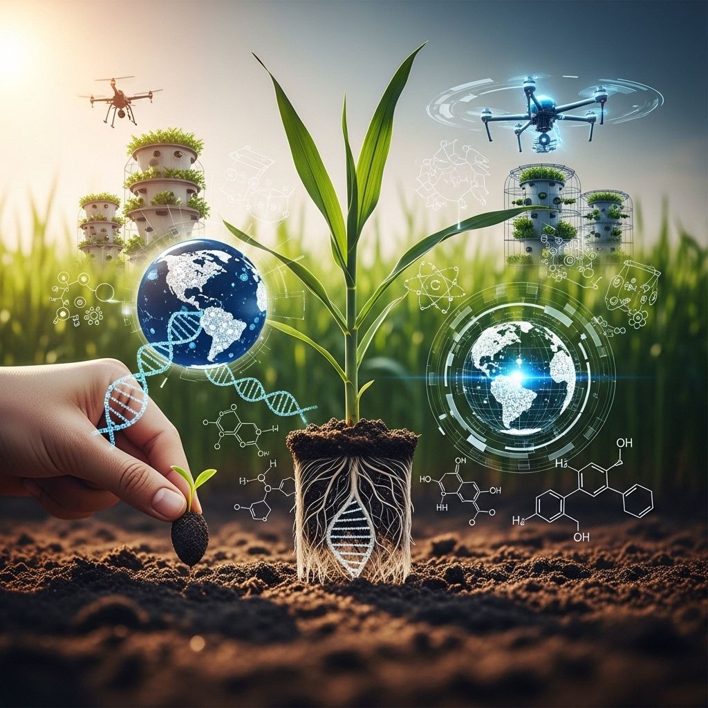 Exploring the innovations and challenges in modern agriculture to sustainably feed a growing global population while protecting our planet.
