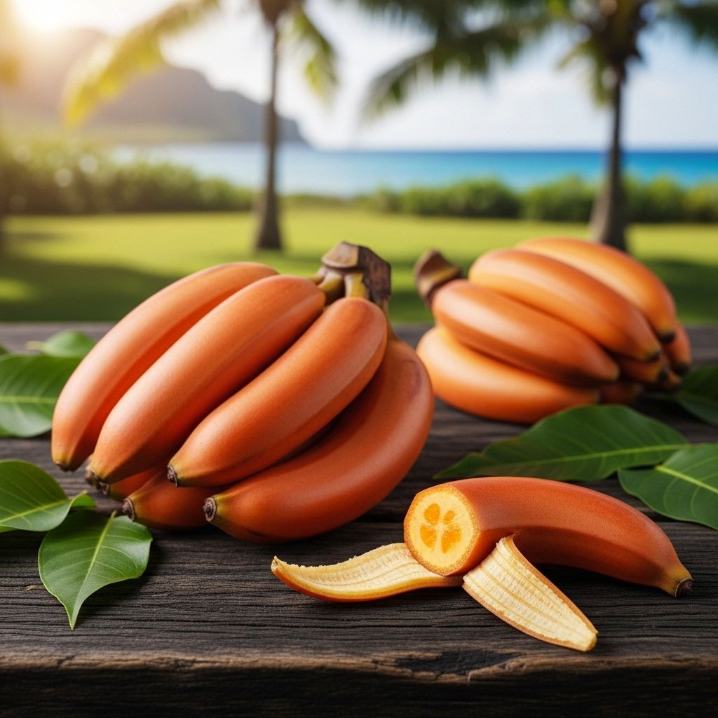 Fe’i Banana: Discover the Unique Polynesian Treasure – Benefits, Uses, and Flavor Profile Unlock the secrets of Fe'i banana: a vibrant, nutritious, and culturally significant Pacific staple.