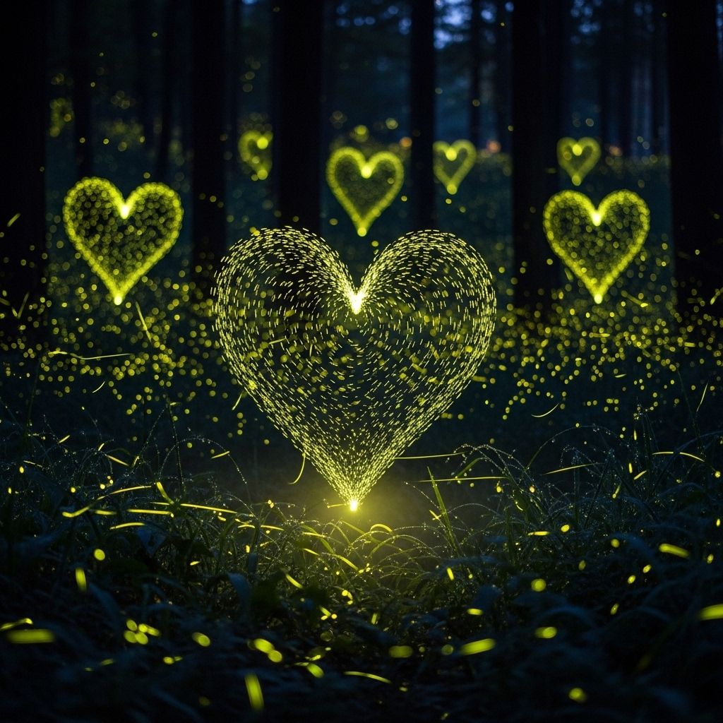 Unraveling the captivating courtship rituals of fireflies and their enchanting lantern displays in the shadowy woodlands of the Delmarva Peninsula.