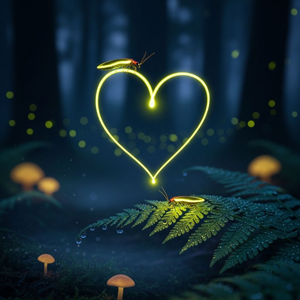 Discover the intricate dance of fireflies, the science behind their luminous flirtation, and the love stories written in light.