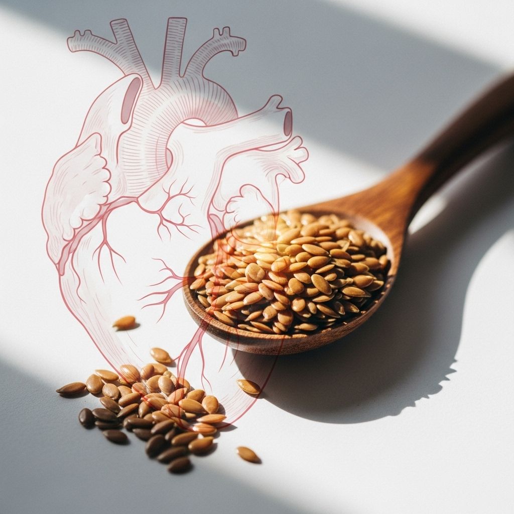 Flaxseed and Heart Health: Evidence, Benefits, and Guidelines Unlock the cardiovascular benefits of flaxseed: science, nutrition, and tips for heart health.