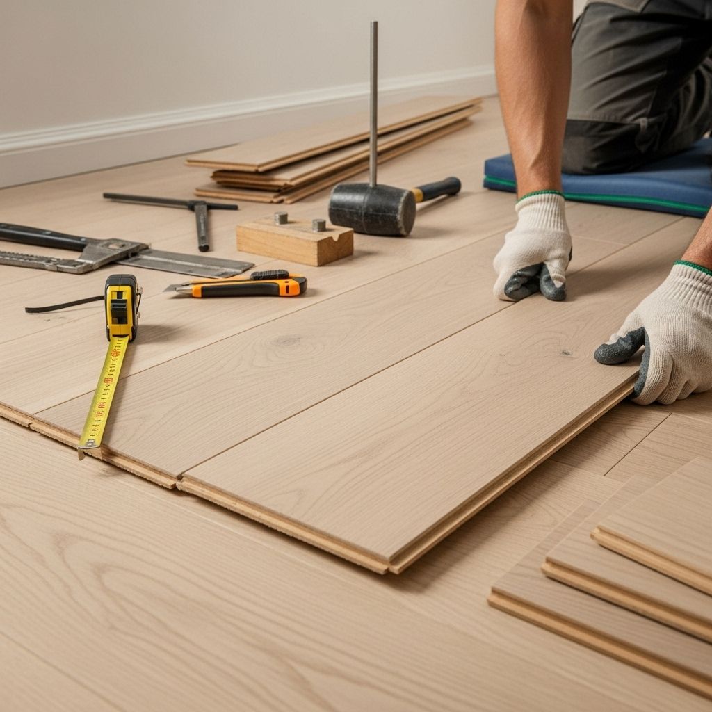 Flooring Installation: Step-by-Step Guide for Every Home. Precision planning and smooth execution ensure a flawless finish in every room.