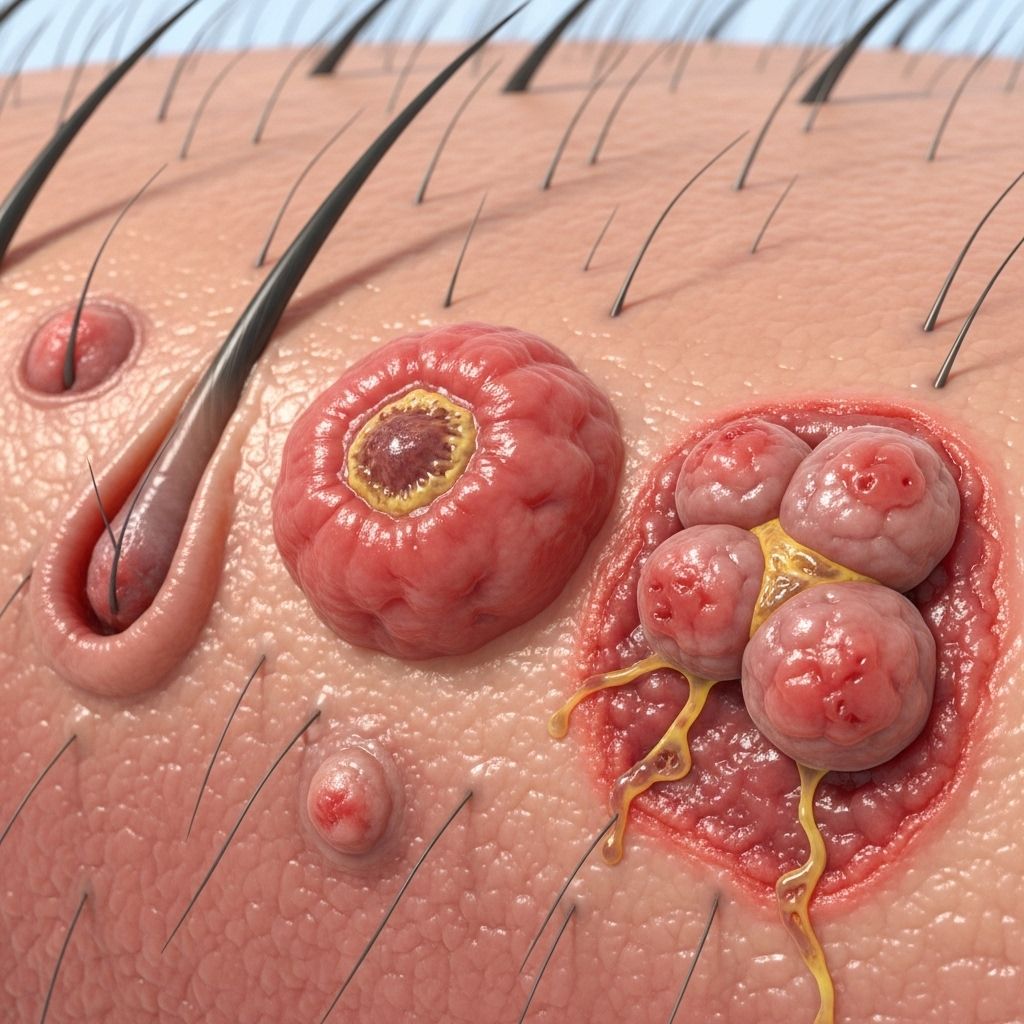 Folliculitis, Boils, and Carbuncles: Causes, Symptoms, Diagnosis, and Treatment Understanding, Treating, and Preventing Skin Infections of the Hair Follicles