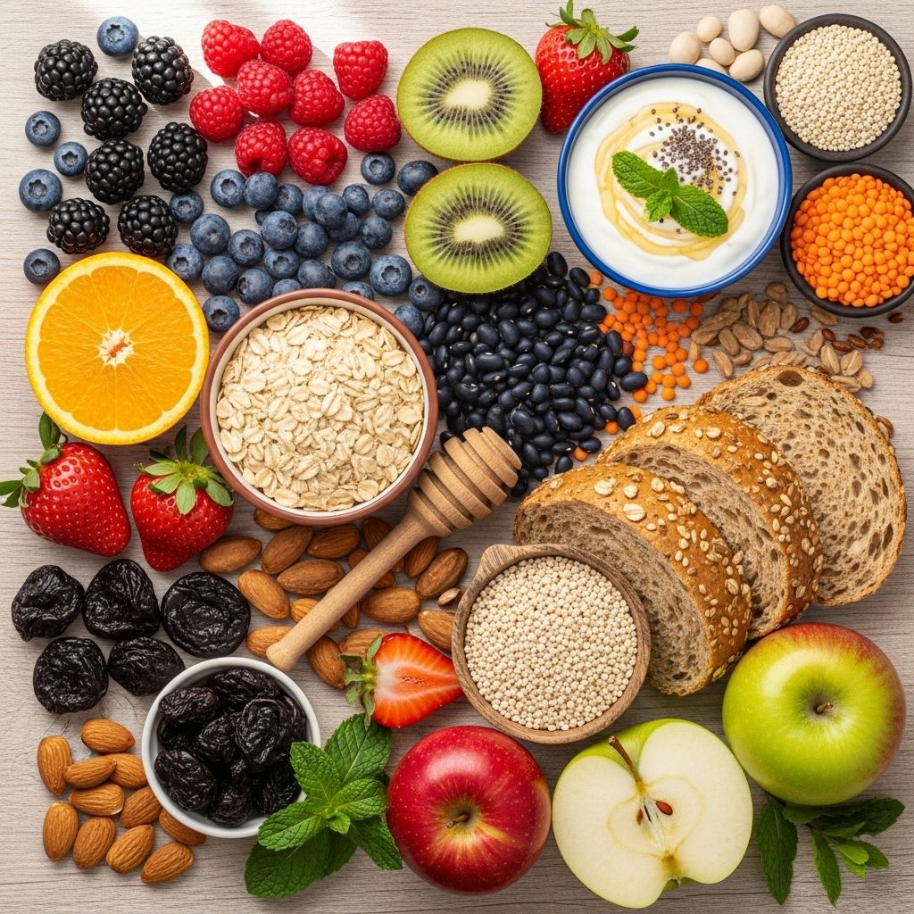 Discover effective dietary strategies and specific foods for healthy digestion and constipation relief.