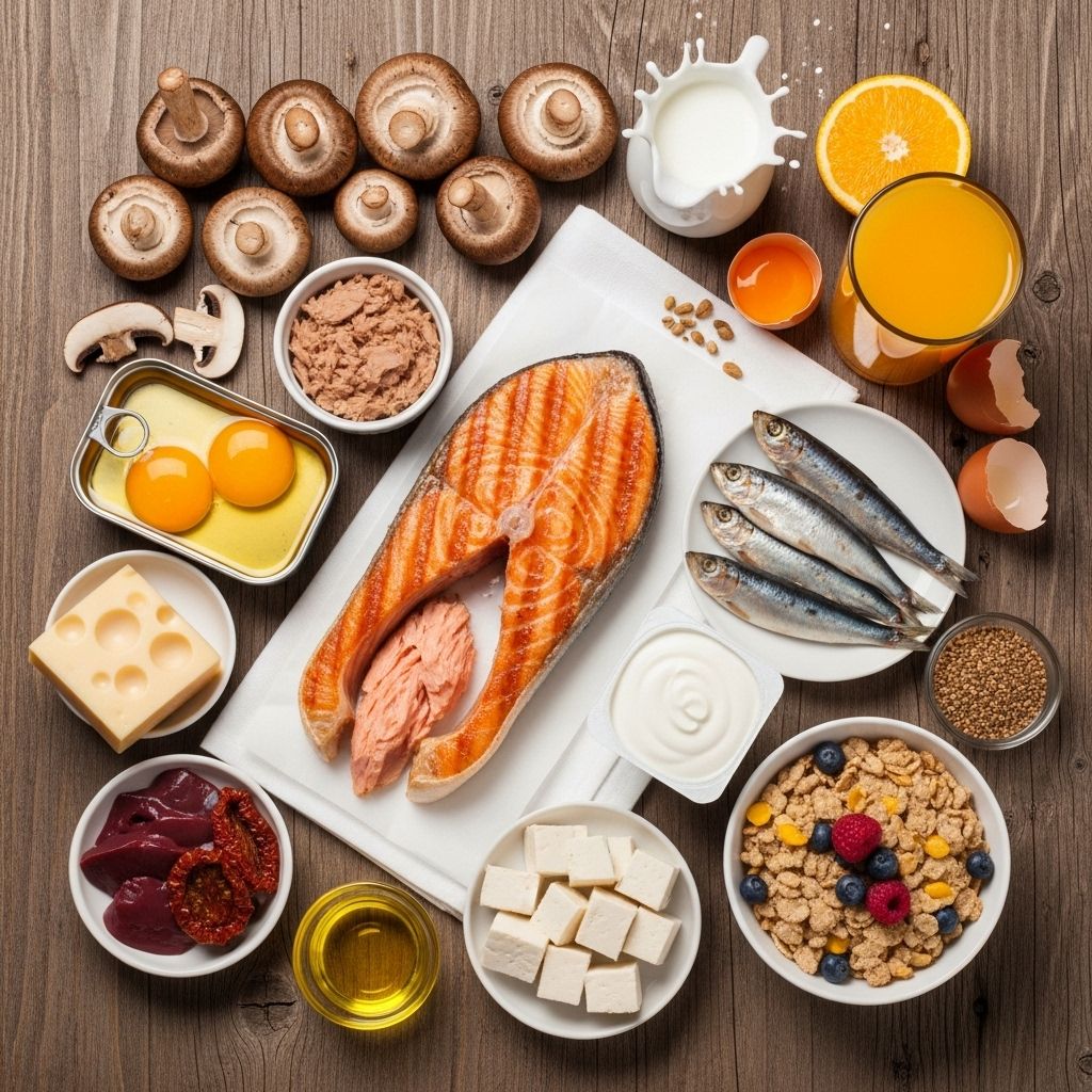 Discover the top natural and fortified foods rich in vitamin D, essential for strong bones, immunity, and overall health.