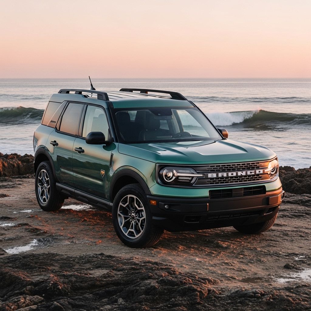 How Ford Bronco Sport became the first vehicle to feature parts made entirely from 100% recycled ocean plastic, paving the way for a circular automotive future.