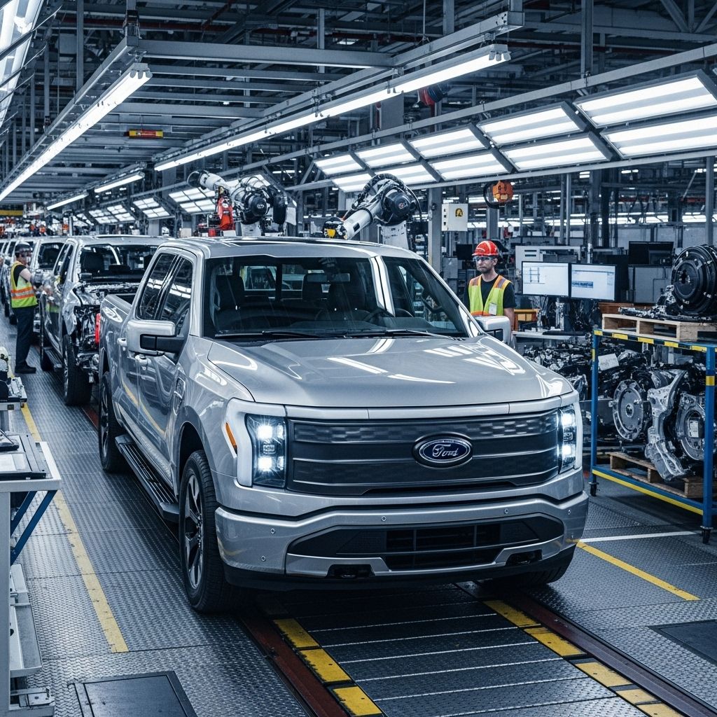 Ford’s commitment to electrifying America’s most popular truck accelerates, with the F-150 Lightning set for expanded production and enhanced tech.