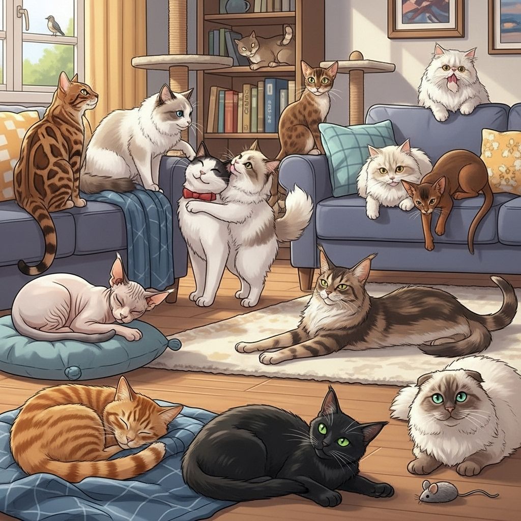 The Friendliest Cat Breeds That Make Great Family Pets Affectionate pets that adapt to busy homes filled with children and other animals.