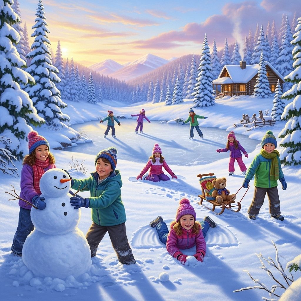 Turn chilly days into laughter and discovery with hands-on projects and playful games.