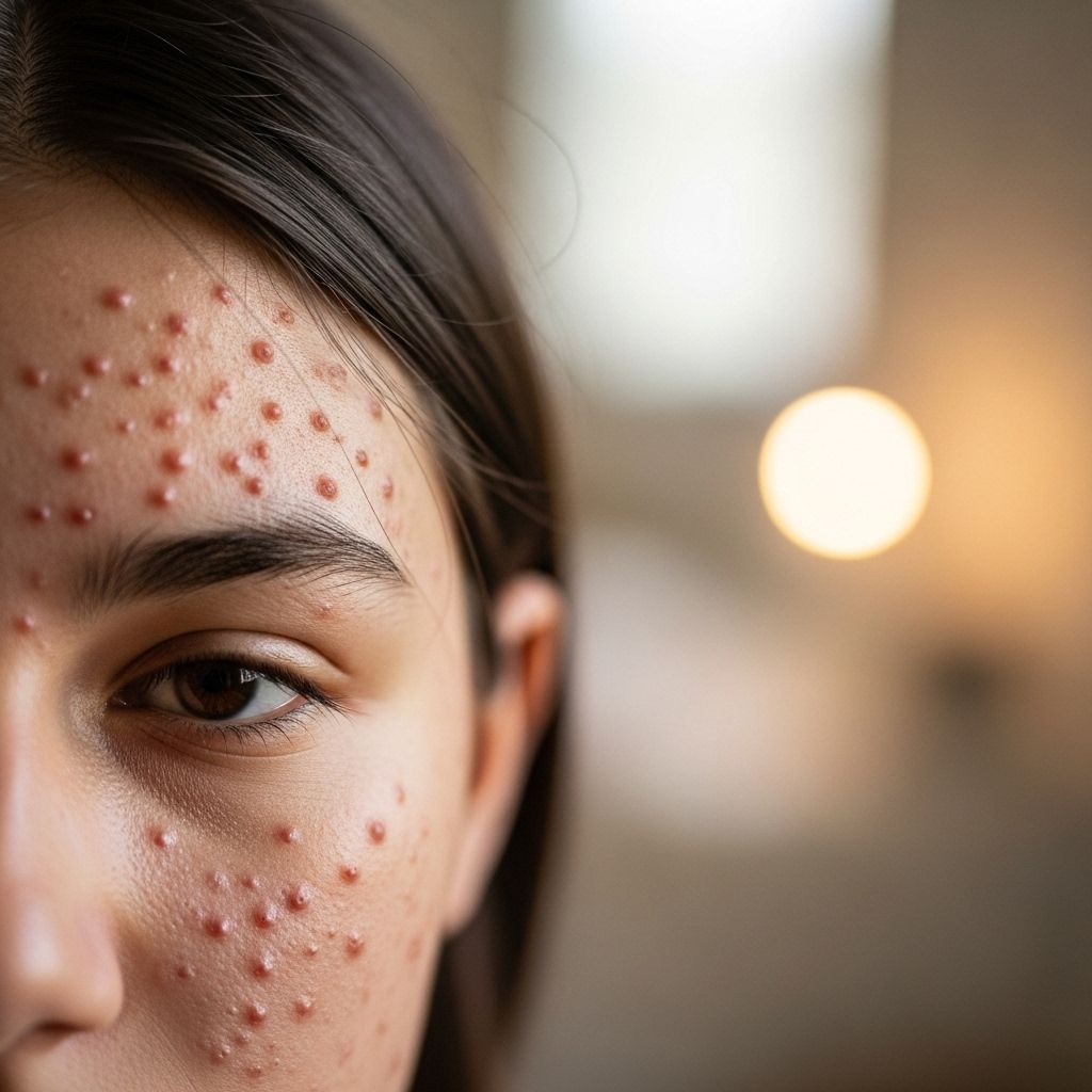 Specialized care and habit changes targeting yeast overgrowth for smoother teenage skin.