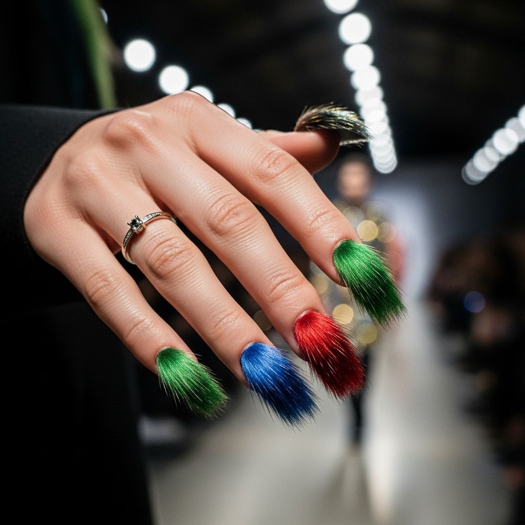 From runway to reality: how Libertine's fur nails became fashion's wildest manicure trend