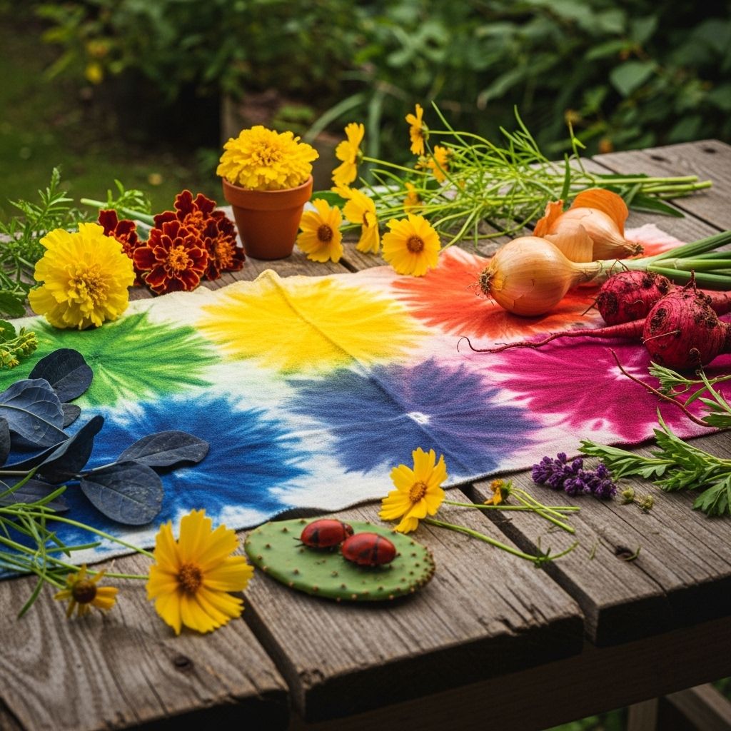 Discover how everyday garden plants can transform your clothes with beautiful, eco-friendly dyes.