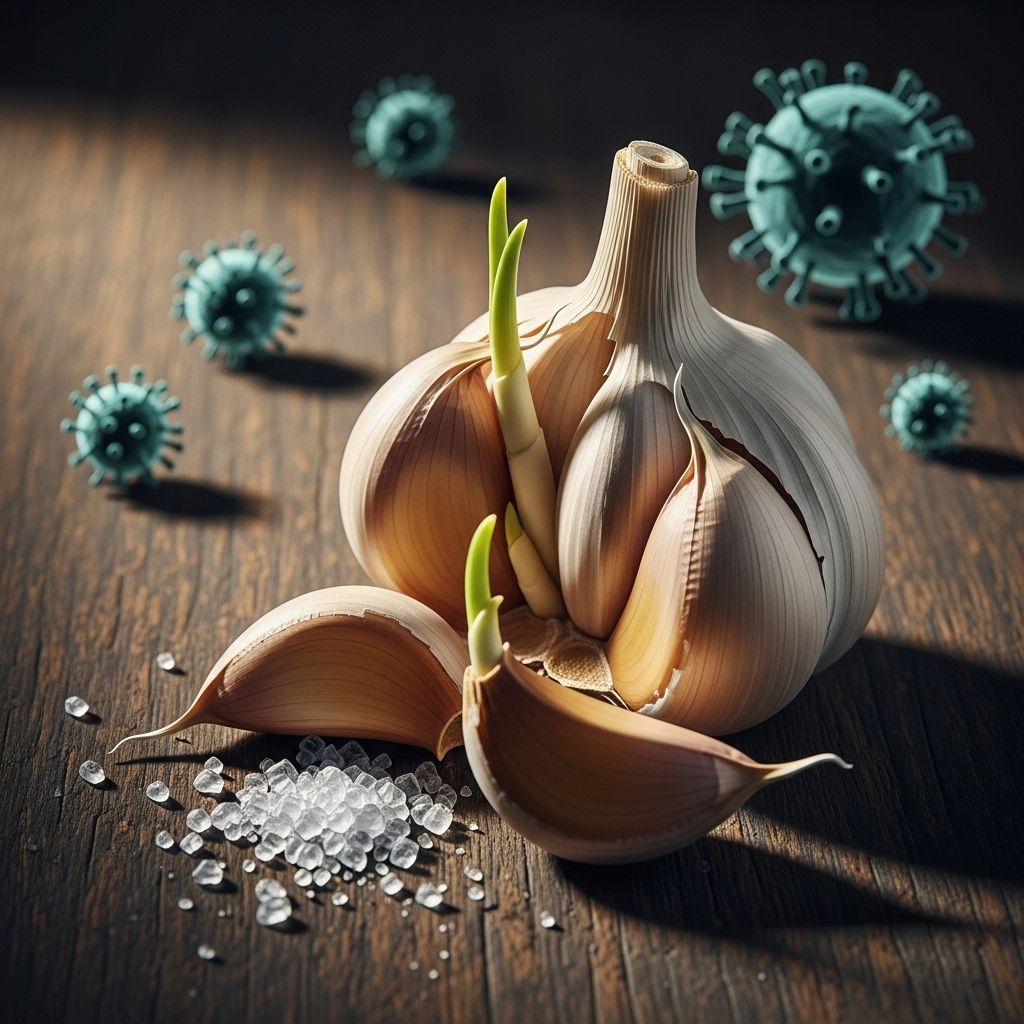 Garlic & Allicin Supplements as Natural Antiviral: Efficacy, Mechanisms, and Best Practices Potent sulfur molecules may disrupt pathogens and strengthen immune responses naturally.