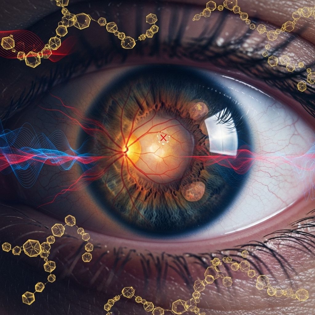 Learn how cholesterol and blood pressure influence risk and progression of geographic atrophy, a leading cause of vision loss in older adults.
