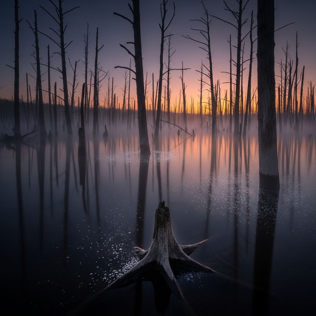 How dead trees in ghost forests release methane and what it means for our climate future.
