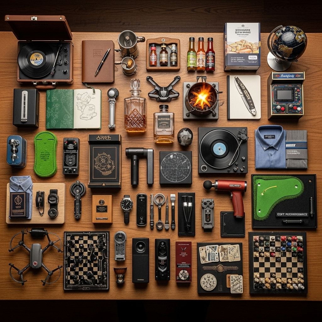 Surprise the men who insist they don't need a thing with unique gifts that elevate comfort, tech, self-care, and memorable experiences.