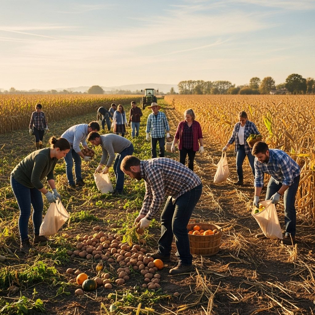 Discover how gleaning bridges food waste, hunger relief, and community action from field to table.