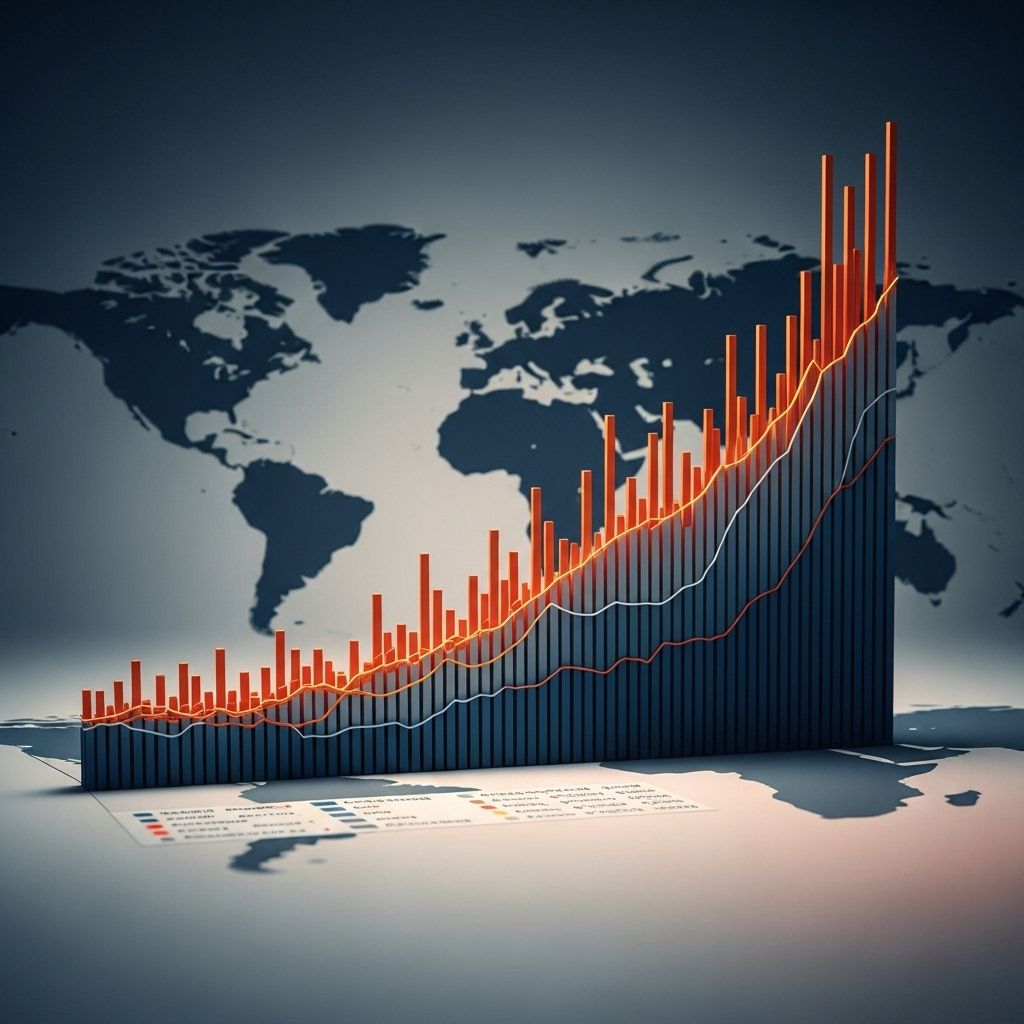 Global carbon emissions surge to unprecedented heights in 2021, fueled by economic recovery and continued fossil fuel reliance.
