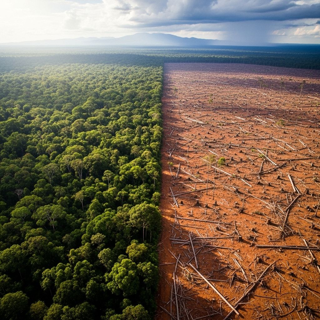 A comprehensive review of the latest data, causes, impacts, and efforts to combat the rapid loss of forests worldwide.