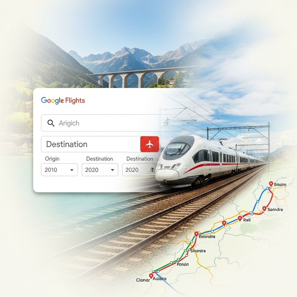 What If Google Flights Displayed Train Journeys Too? Exploring how integrating rail options into flight search platforms can transform sustainable intercity travel choices.