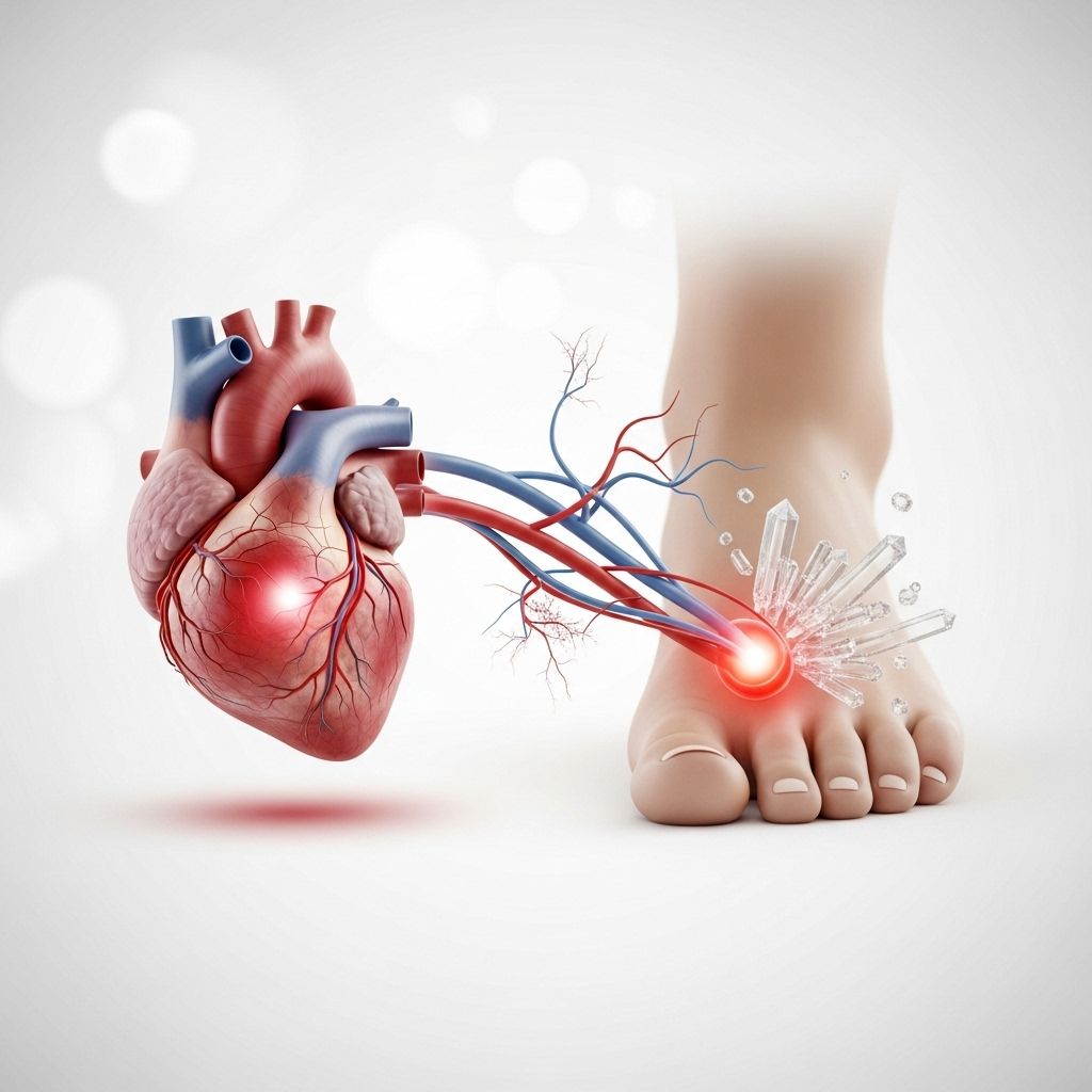 Gout, Uric Acid, and Cardiovascular Risk: Unraveling Their Complex Relationship Understanding uric acid's role in heart disease can guide better prevention efforts.