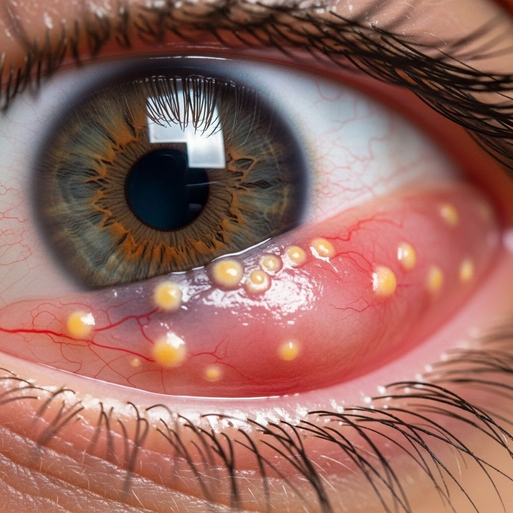 Comprehensive guide to granulomatous conjunctivitis: symptoms, causes, diagnosis, and treatment options.