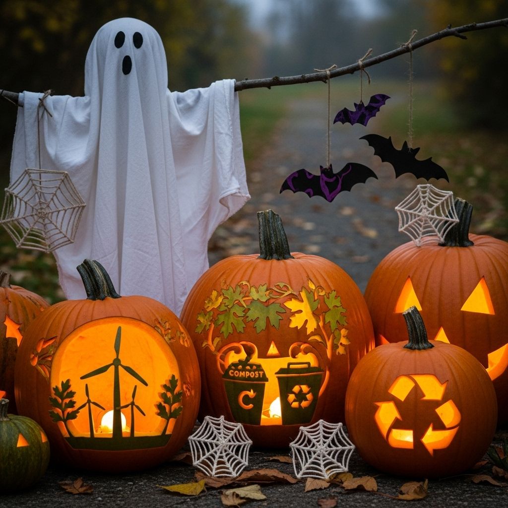 Transform your spooky season into an eco-friendly celebration with these sustainable Halloween tips for decorations, costumes, treats, and more.