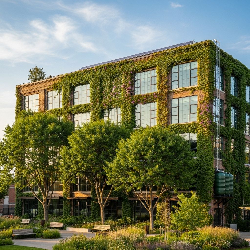 Why retrofitting and repurposing old buildings is the most sustainable way forward for green urban living.