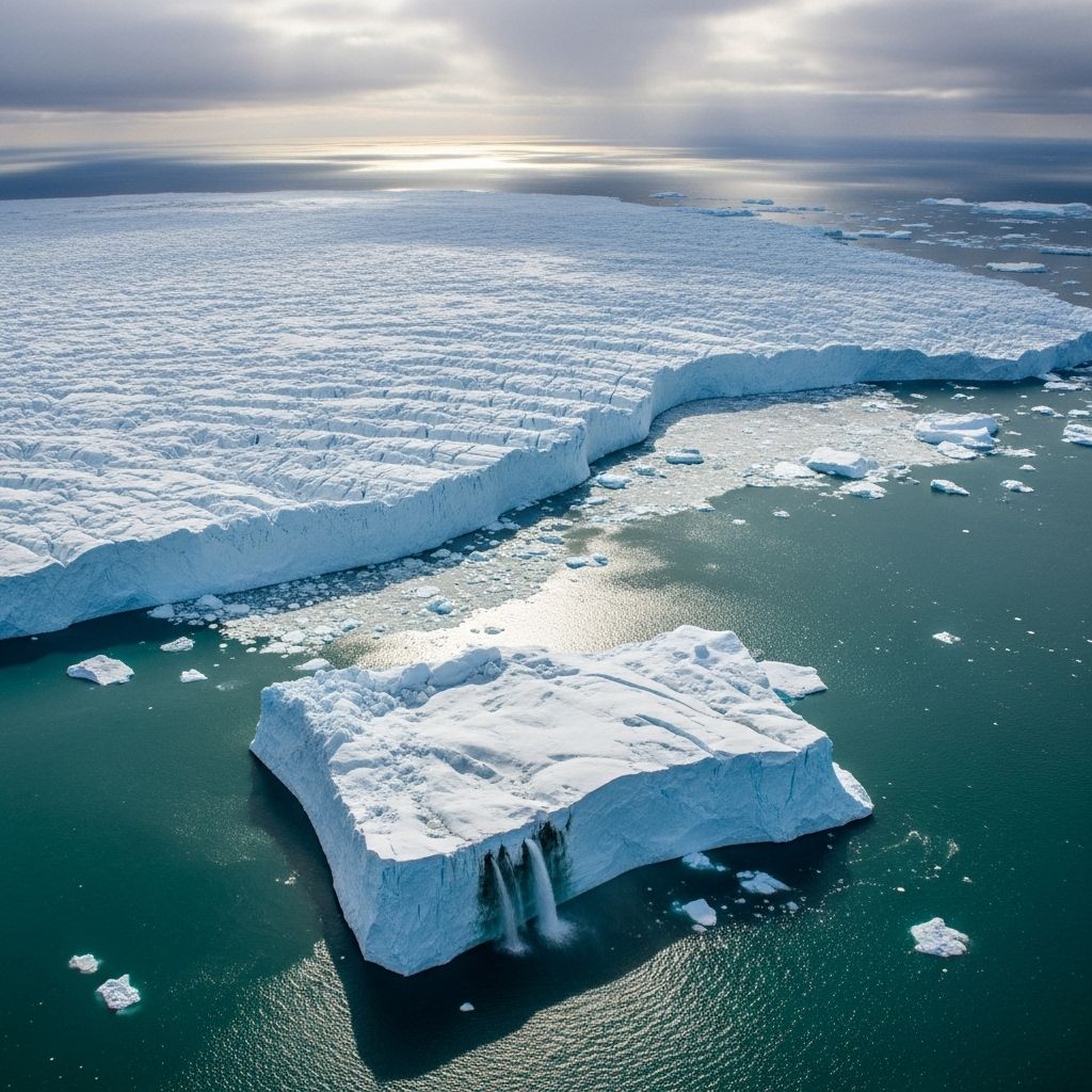 Accelerating ice loss in Greenland is driving unprecedented floods and poses long-term threats to global coastlines.