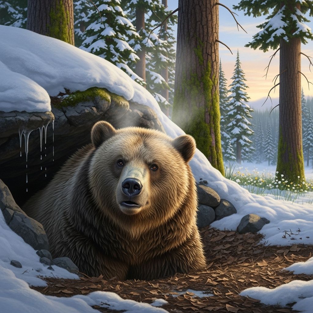 How climate change and human influence are putting grizzly bears at risk by disrupting their ancient hibernation cycles.