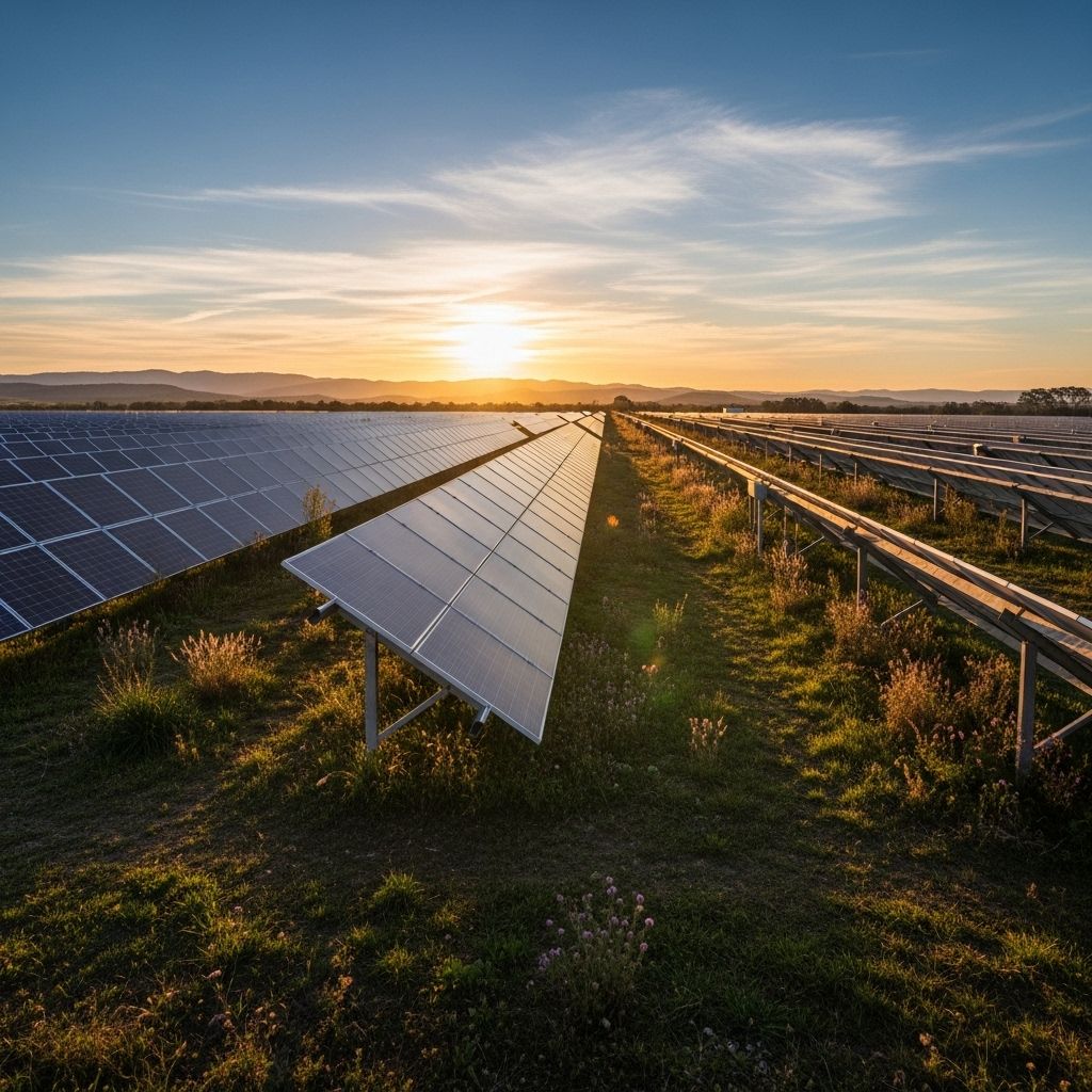 Explore the full benefits, considerations, and installation facts of ground-mounted solar panels for eco-friendly energy at scale.