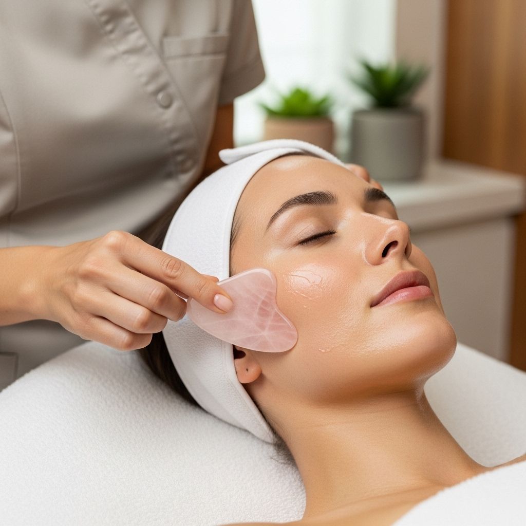 Explore the ancient art of gua sha facials, its beauty benefits, how-tos, potential risks, and what science and tradition say about achieving a natural glow.