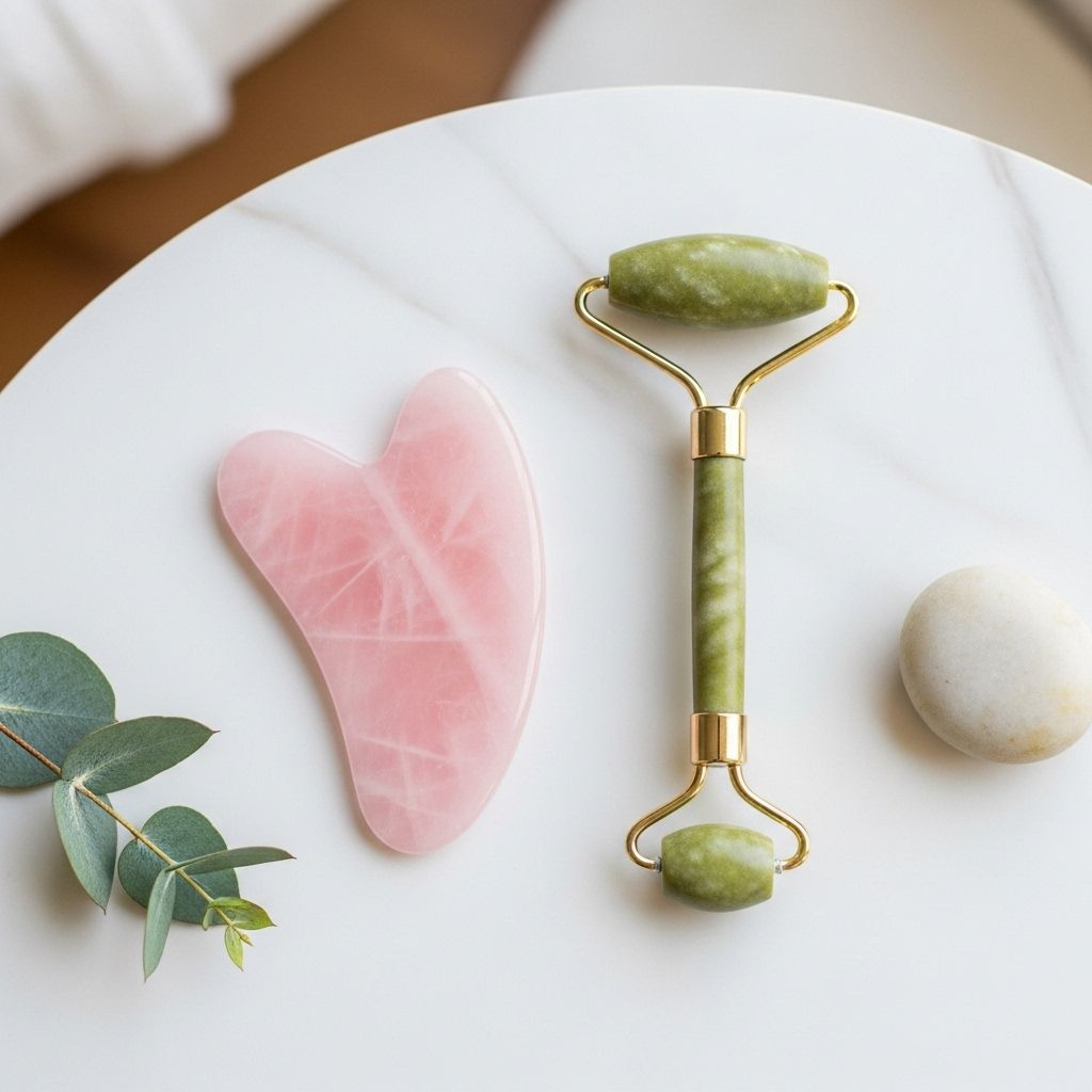 Gua Sha vs. Jade Roller: Lymphatic Drainage Faceoff – What’s Best for Your Skin? Ancient massage tools work to reduce puffiness and sculpt contours for natural radiance.