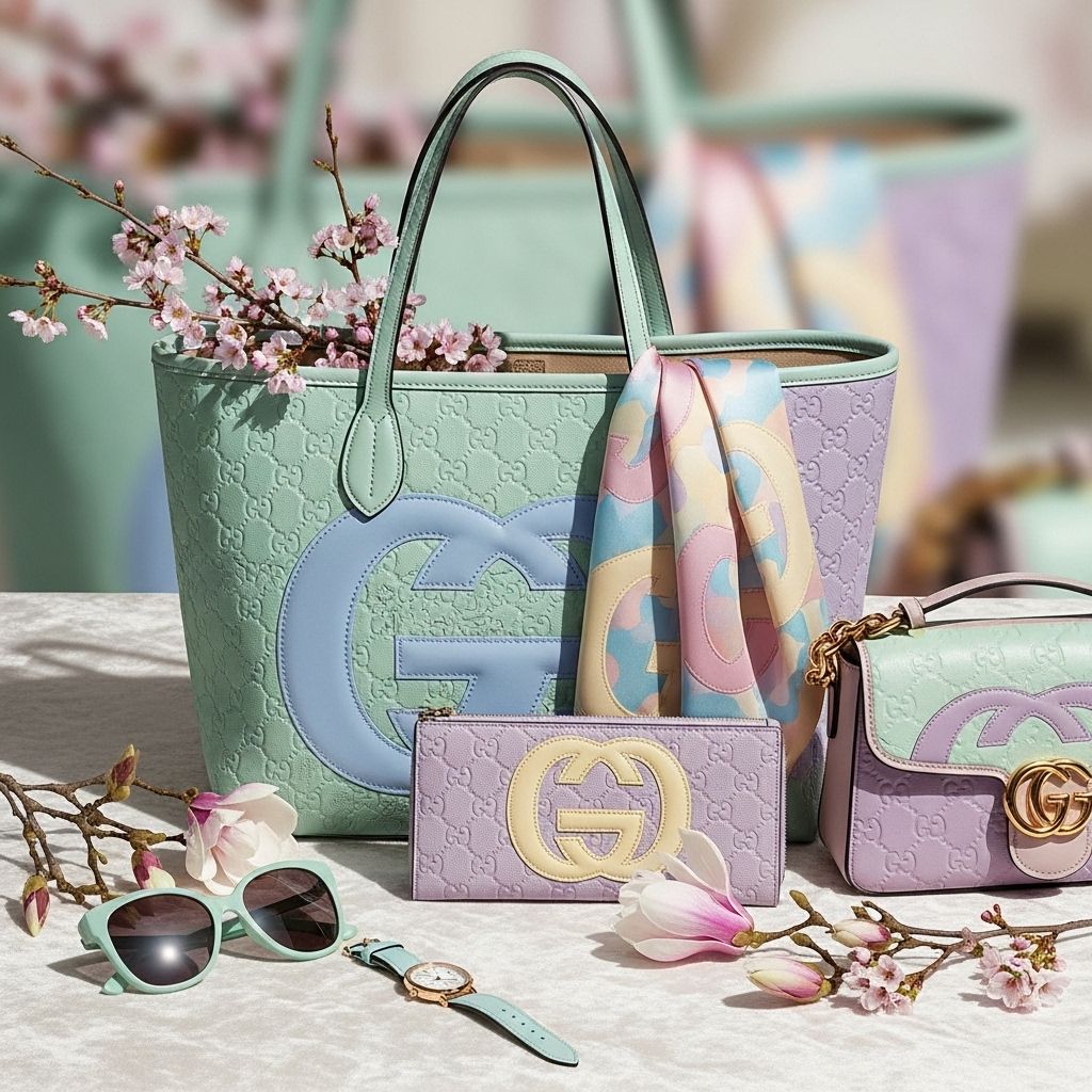 Explore Gucci’s latest Jumbo Pastel GG Monogram Collection—where iconic heritage meets a modern pastel color revival for Spring.