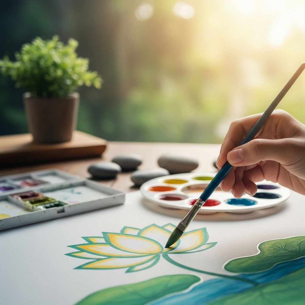 Practicing present-focused art and movement uncovers deeper insight and resilience.