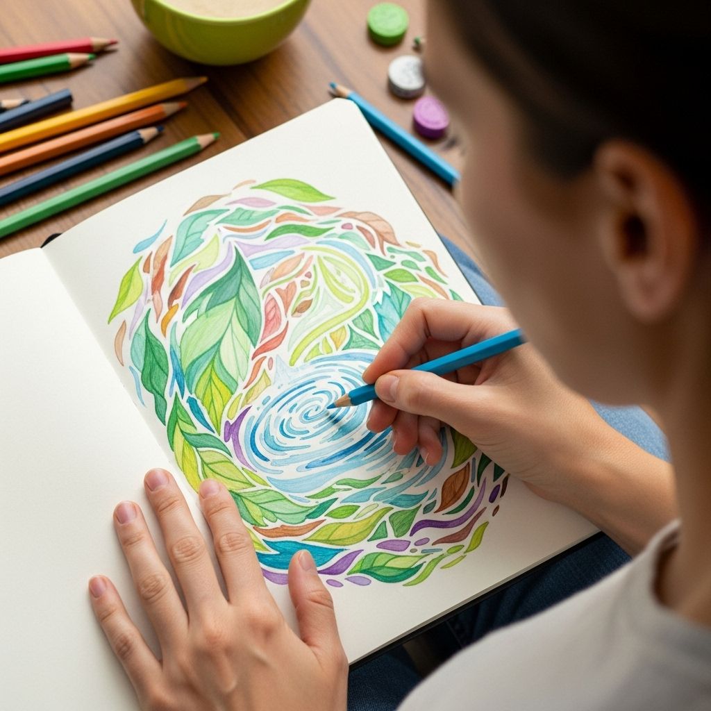Guide to Mindful Creative Expression for Well-being: Unlocking Calm, Insight, and Growth Practicing present-focused art and movement uncovers deeper insight and resilience.
