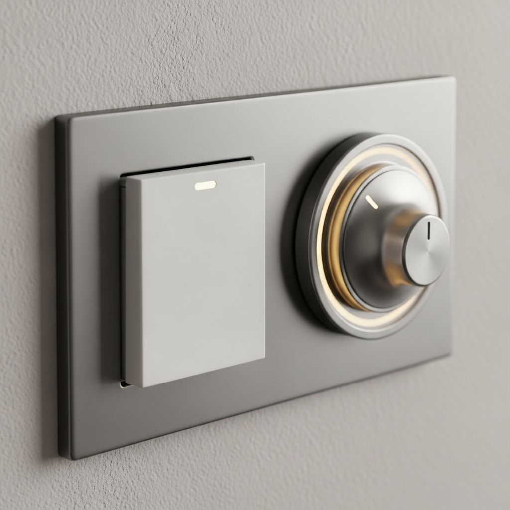 The Complete Guide to Modern Light Switches and Dimmers Adjust brightness, enhance atmosphere, and save energy with the right control setup.