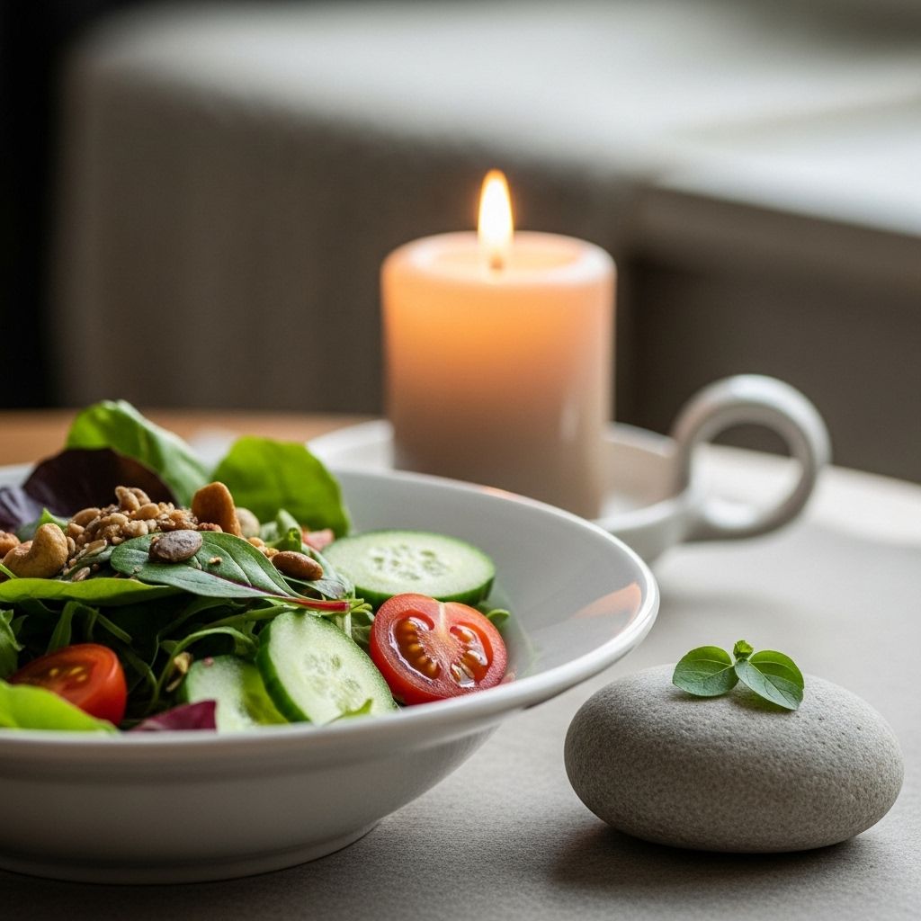 Guided Meditations for Mindful Eating & Body Scan: Transform Your Relationship with Food Reclaim meal moments by tuning into body signals for a calmer, more nourishing approach.