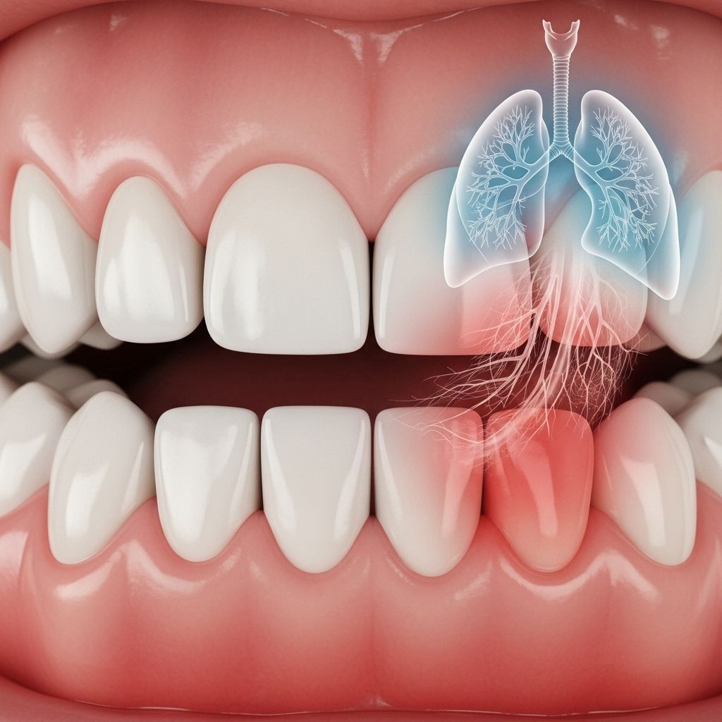 Oral inflammation can send harmful bacteria into your lungs, compromising immune defenses.