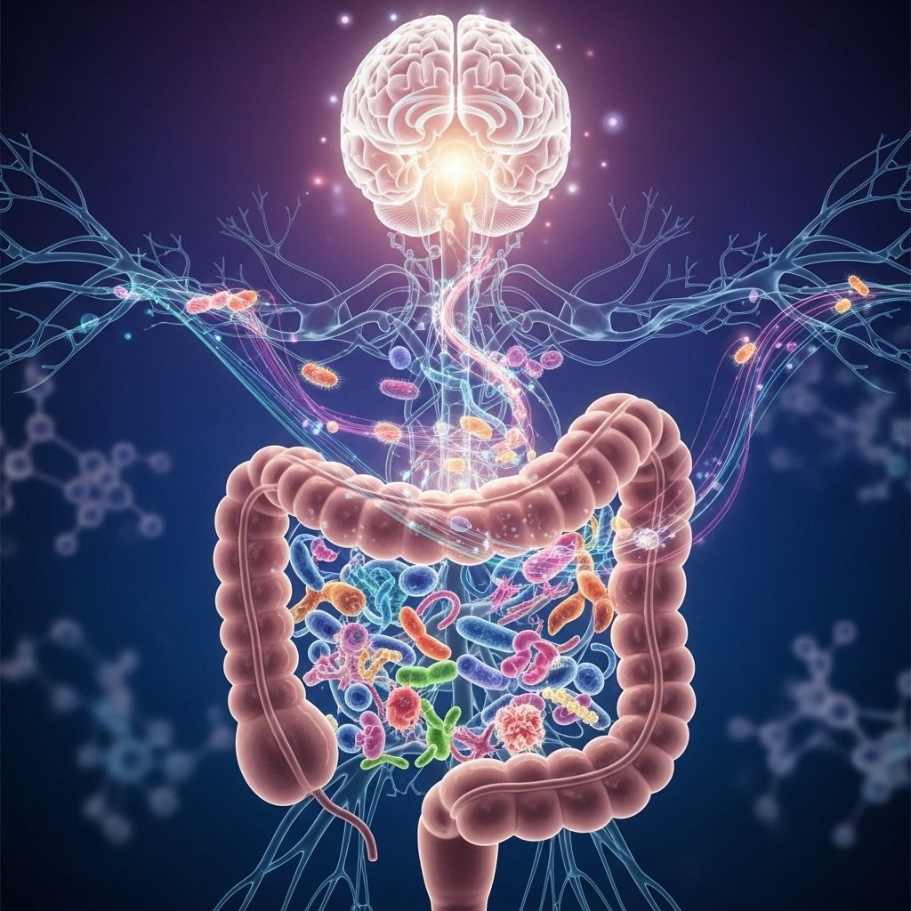 Gut microbes influence mood swings, while novel treatments work to rebalance emotions.
