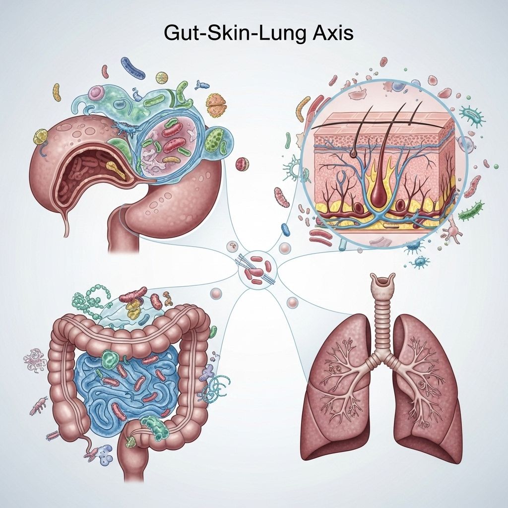 Gut-Skin-Lung Axis: The Interconnected Barrier System Regulating Immunity and Health Microbial crosstalk between your body's key defenses shapes overall immune resilience.