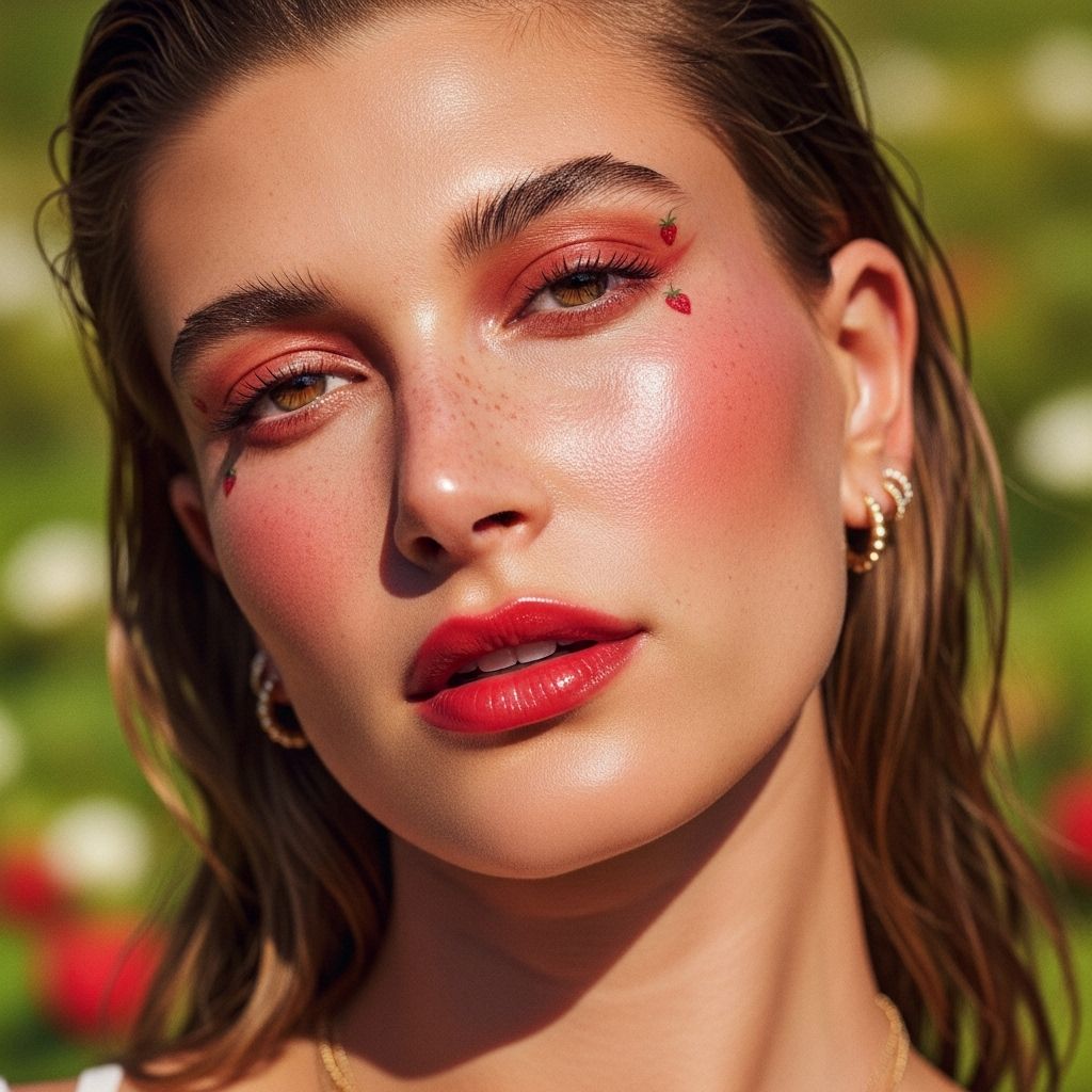 Hailey Bieber's Strawberry Girl Aesthetic: A Revolution in Beauty Trends
