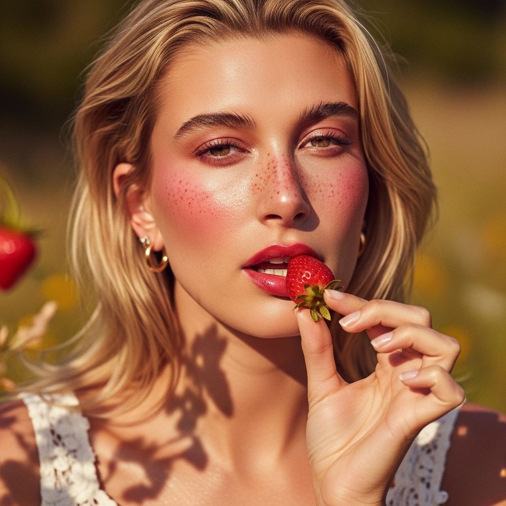 Hailey Bieber's Strawberry Girl Aesthetic: A Revolution in Beauty Trends