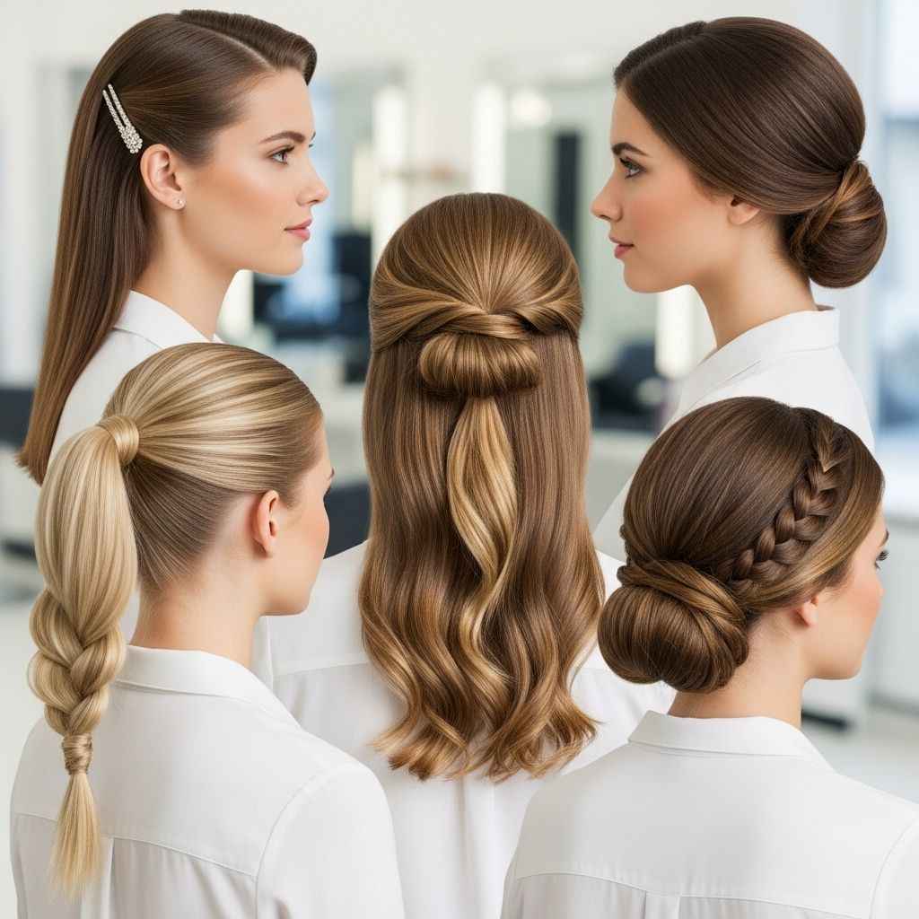 Transform your look with these creative, easy, and trendy hairstyles made for straight hair types, from updos to braids and chic accessories.