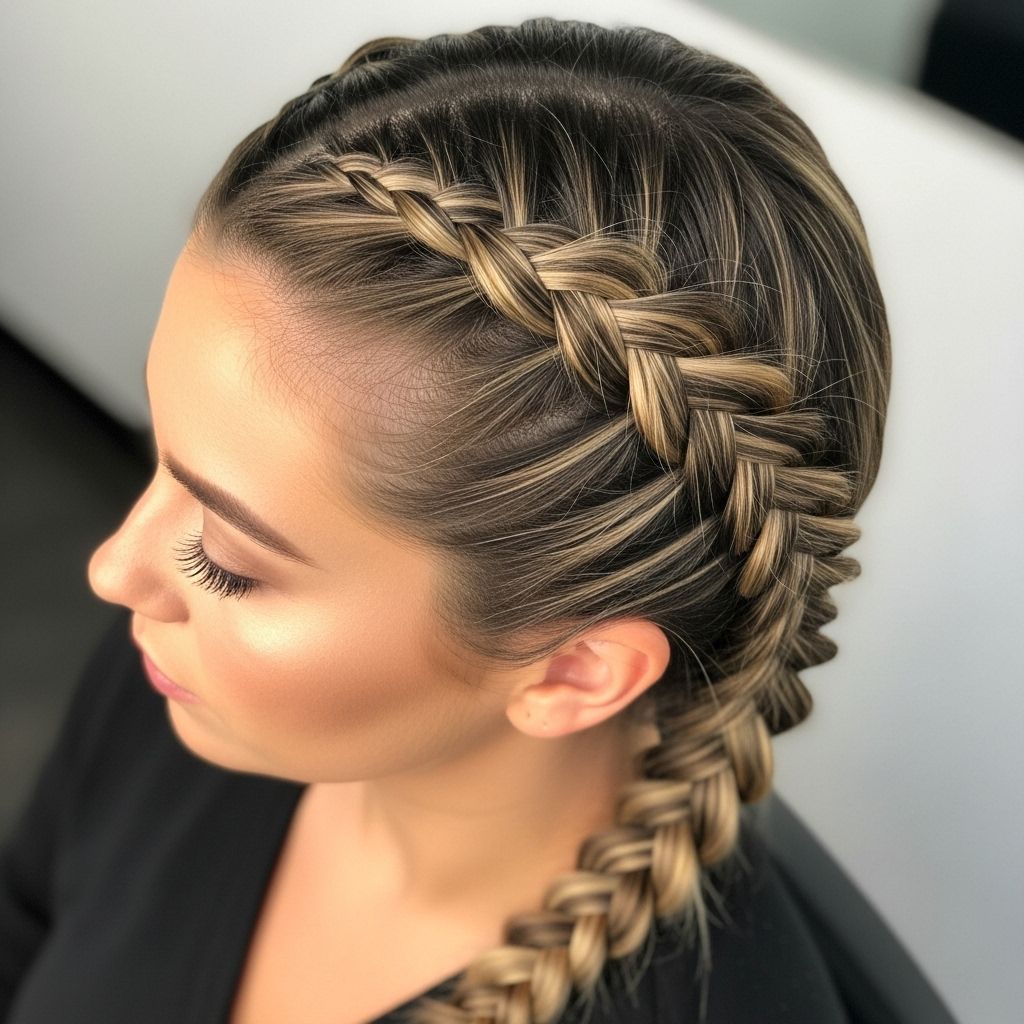 Step-by-step guide to the viral half-stitch braid, with pro tips, tools, inspiration, and aftercare for flawless results.