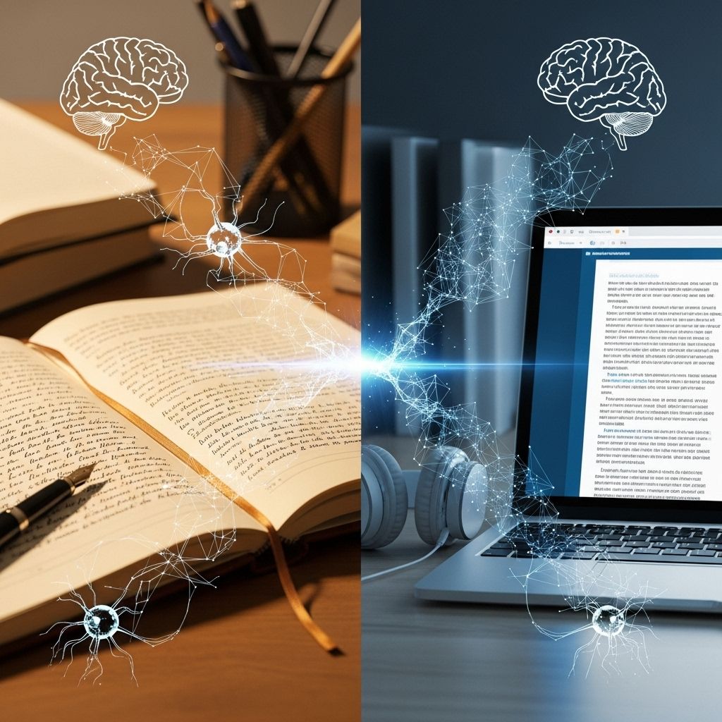 Putting pen to paper sparks richer neural engagement, boosting recall and comprehension.