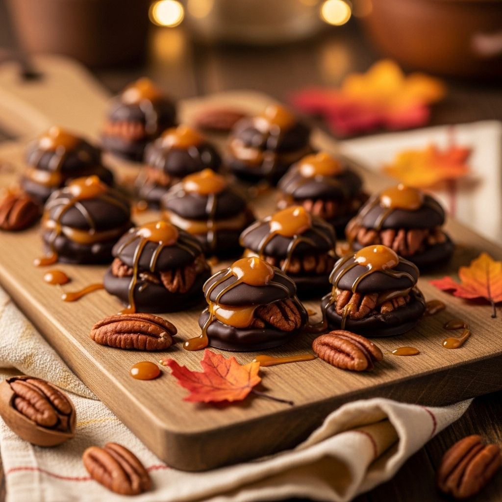 Harvest Homemade Turtle Candy Recipe: A Sweet and Savory Fall Treat Make irresistibly easy turtle candies celebrating autumn flavors—classic pecans, luscious caramel, and a playful gourmet twist.