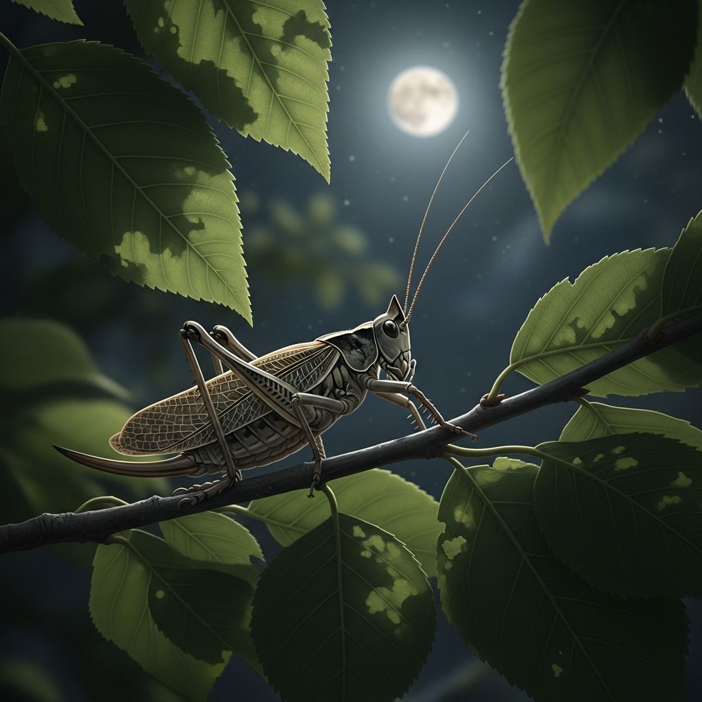 Discover the science, mystery, and poetry behind tree cricket choruses that transform the night.